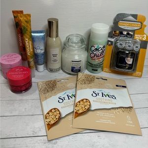 Victoria's Secret Yankee Candle Bath & Body Works Lot Bundle Beauty Set Lotion